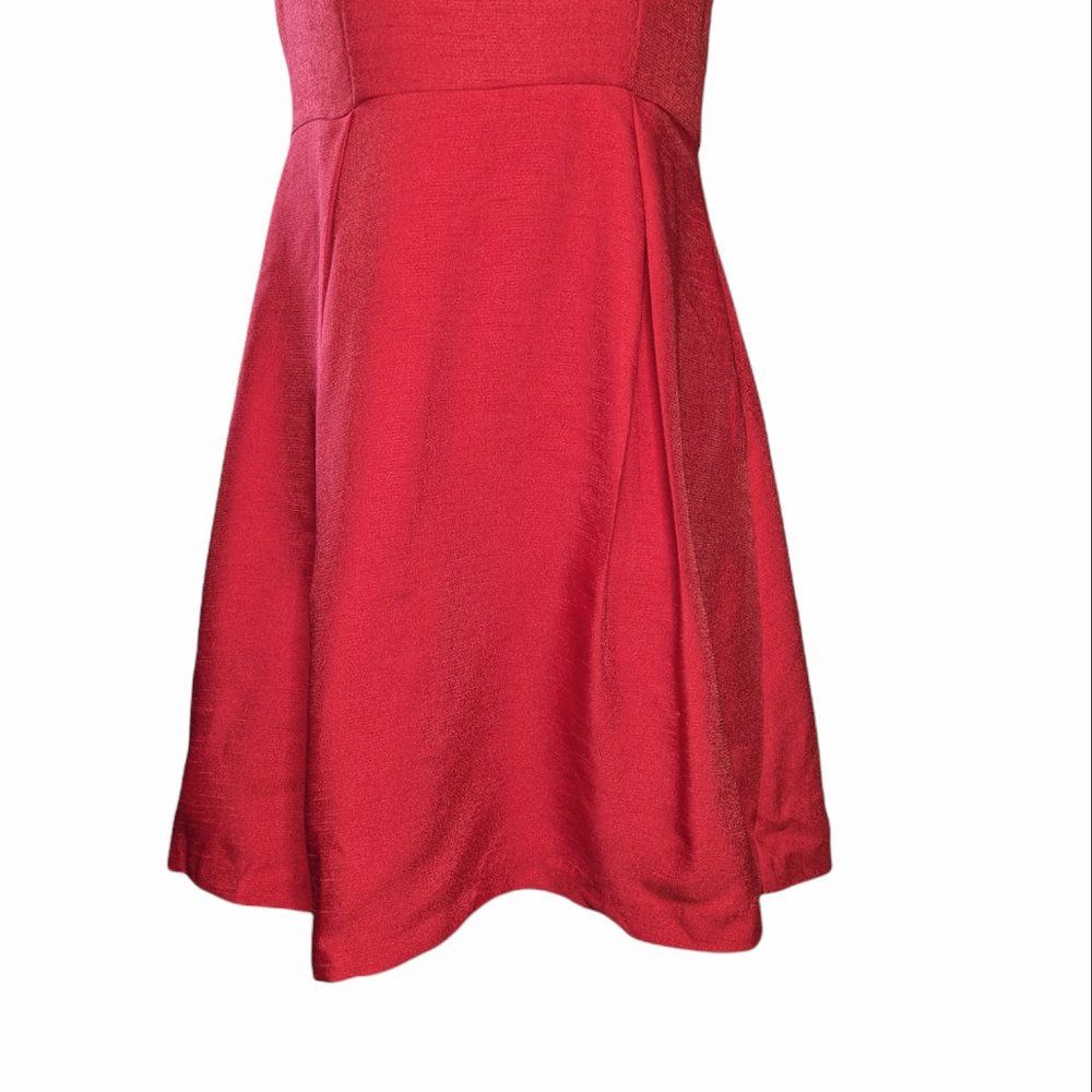 Women's Nwt The Limited Outback Red Cut Out Sleeveless Swing Dress, Size 12 — image 6 of 8